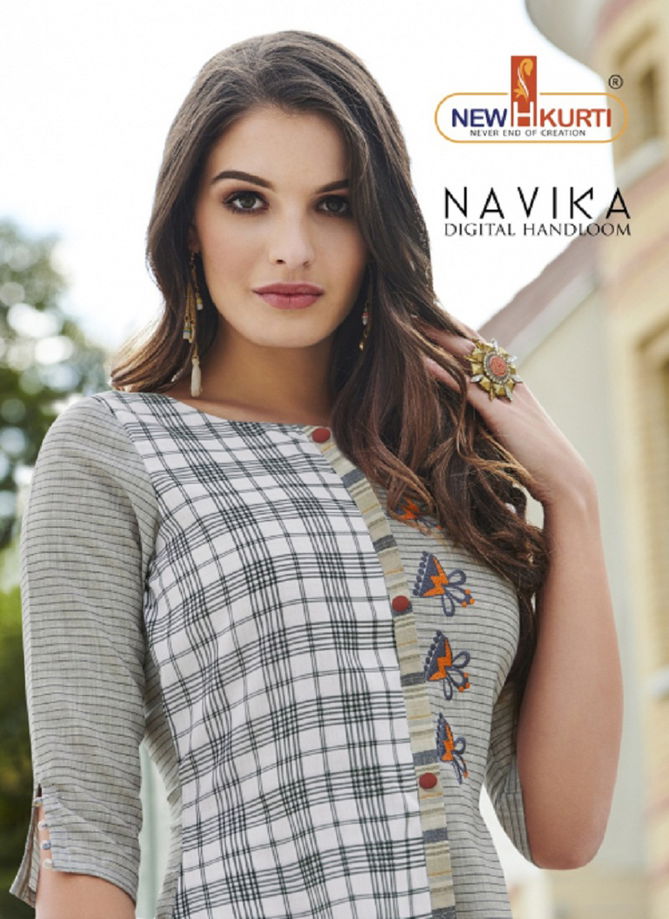 Tunic House Nivika Latest Fancy Designer Ethnic Wear Rayon Long Kurti Collection 